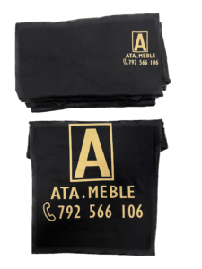 Koszulki z wykonanym nadrukiem klienta